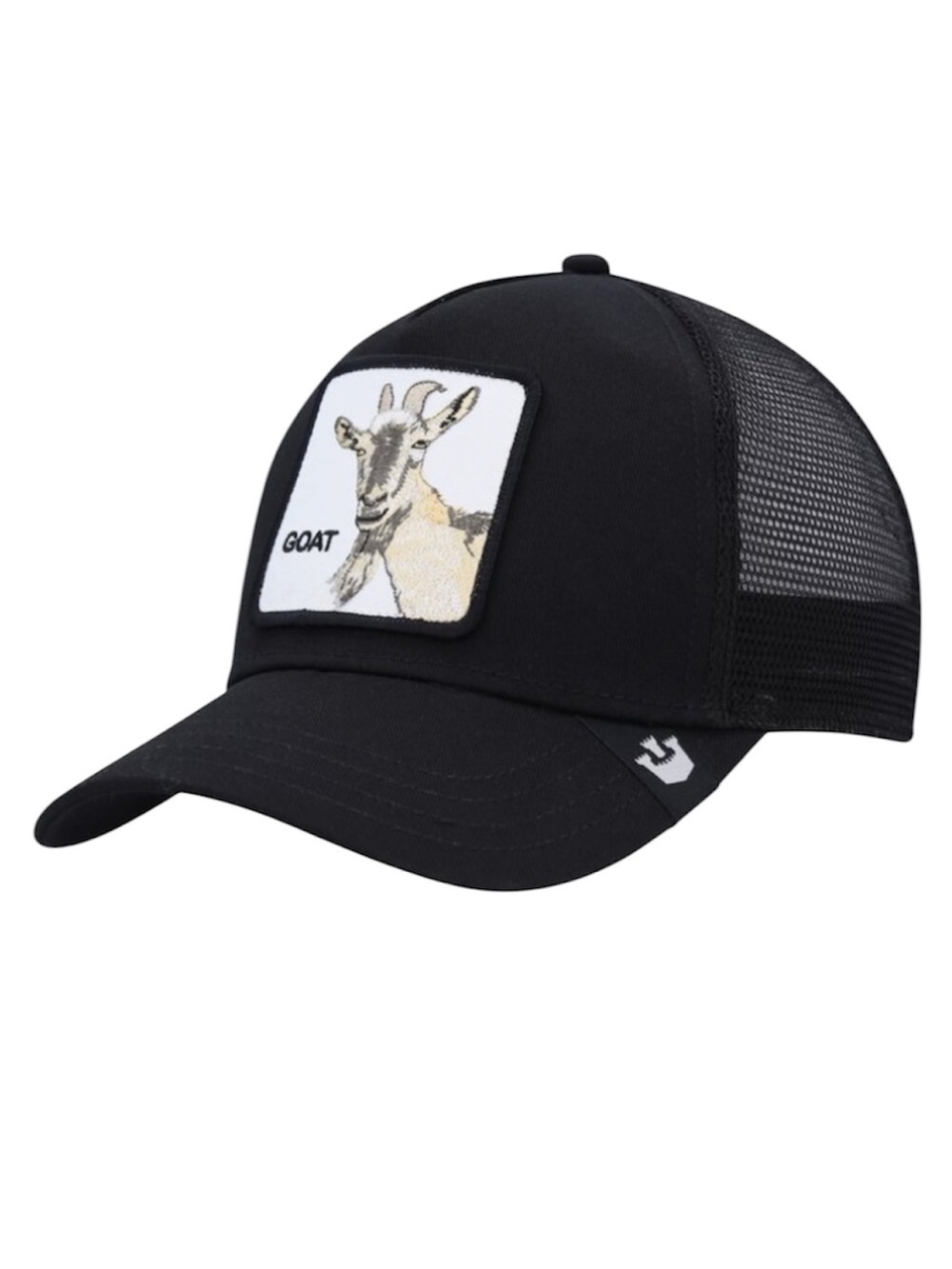 Goorin Bros Goat Beard Trucker Snapback Hat - Black